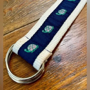 Embroidered Turtle Belt | 1.5 Wide | 34” Long